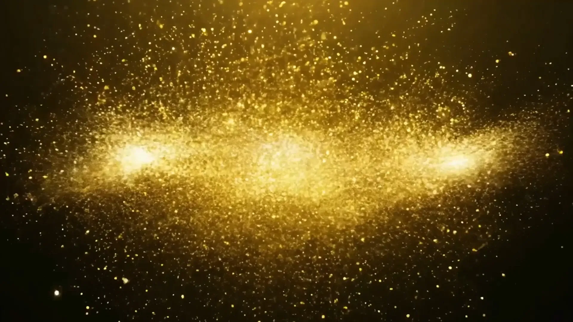 Golden Dust Overlay with Elegant Sparkle Effect